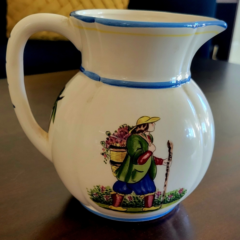Rare Find The Haldon Group Milk Pitcher - Design Provincial Fruit